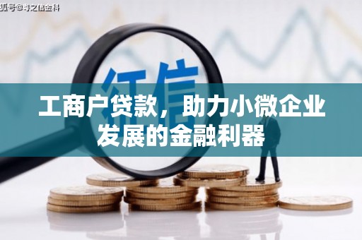 肃北工商户贷款，助力小微企业发展的金融利器