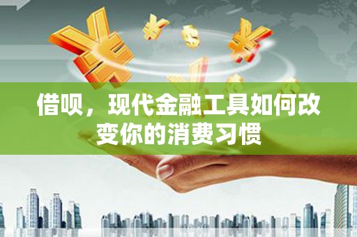 肃北借呗，现代金融工具如何改变你的消费习惯