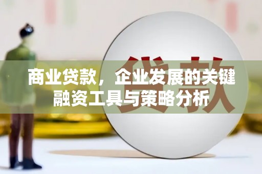 肃北商业贷款，企业发展的关键融资工具与策略分析