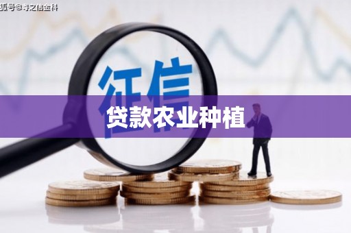 肃北贷款农业种植