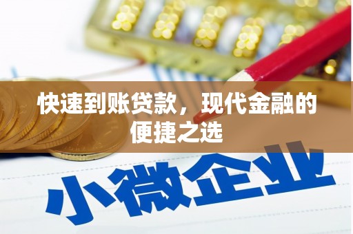 肃北快速到账贷款，现代金融的便捷之选