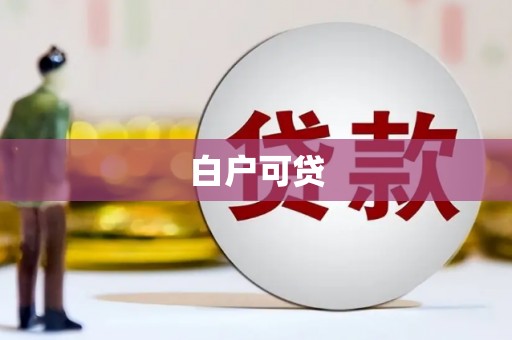 肃北白户可贷